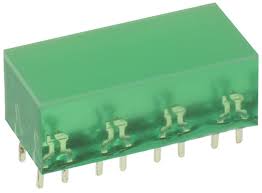 LED Block 10x22mm grün 568nm, 120° (L-895/8GDT Kingbright)