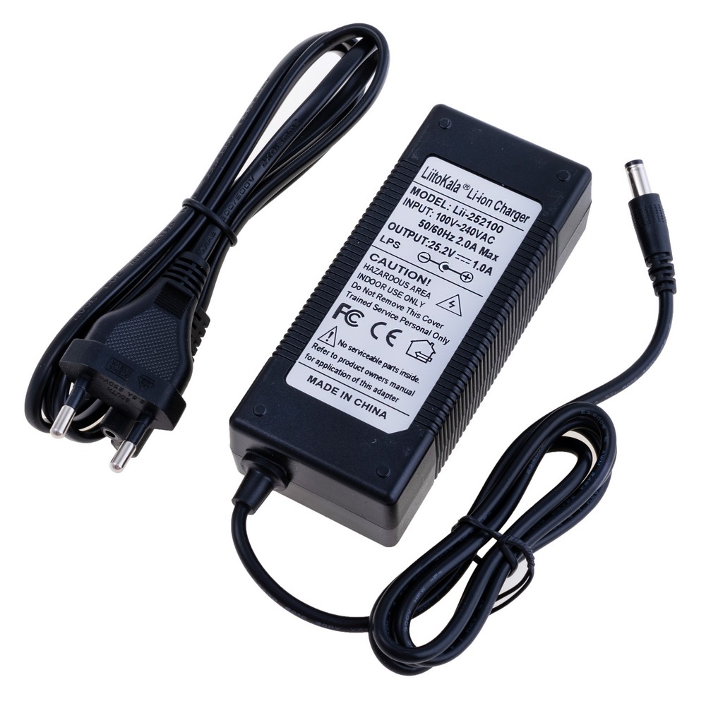 6S Li-Ion charger 25.2V 1A 6S Li-Ion charger 25.2V 1A