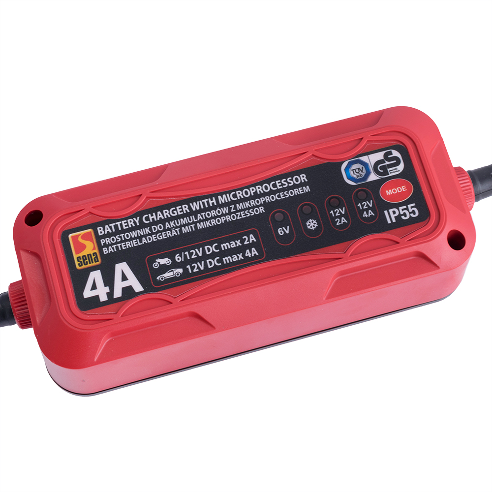 Зарядное устройство для свинцово-кислотных аккумуляторов  6V/12V 4A (Sena 004340)