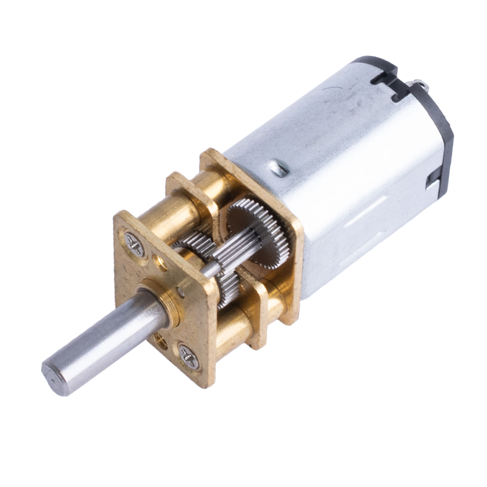Мини мотор с редуктором 6VDC, 1000 об/мин (12GAN20-10-1000rpm-3-9VDC) Мини мотор с редуктором 6VDC, 1000 об/мин (12GAN20-10-1000rpm-3-9VDC)