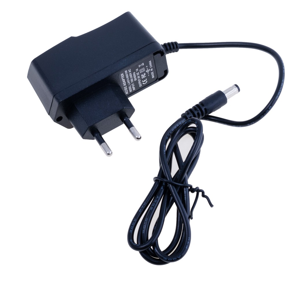 Блок живлення з вилкою 6W 6V, роз'єм:2.5x5.5мм LJH074-060010W Блок живлення з вилкою 6W 6V, роз'єм:2.5x5.5мм LJH074-060010W