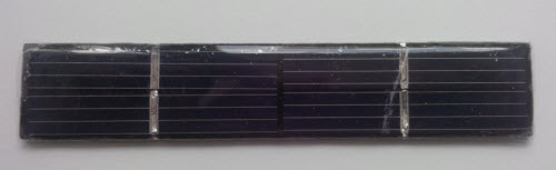 Solarmodul, 0,3 W    21х110х2,5 mm (polykristall)
