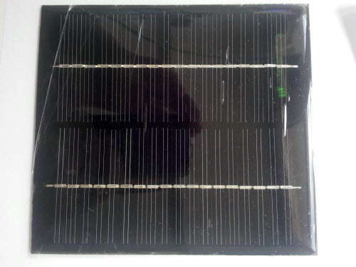 Solarmodul, 1,53 W 153х138х2,5 mm (Einkristall) Solarmodul, 1,53 W 153х138х2,5 mm (Einkristall)