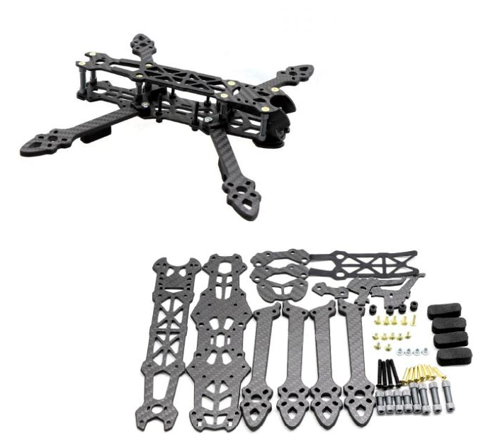 Карбонова рама для квадрокоптера 7" Mark4