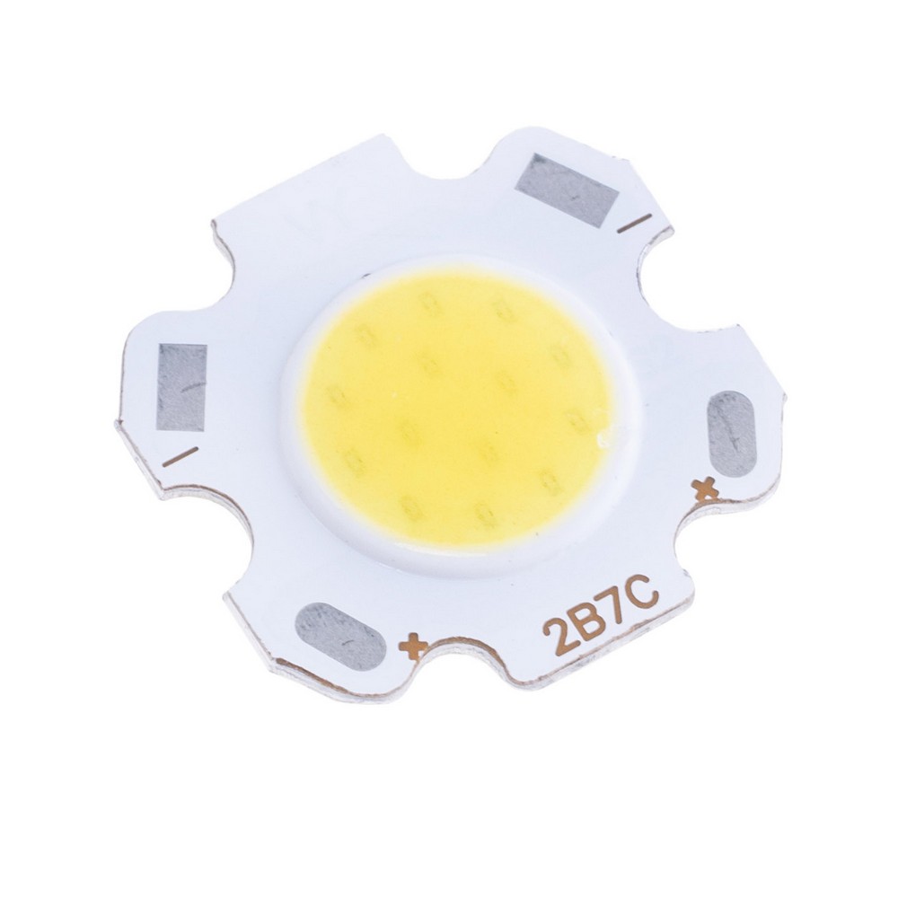 LED 7W, kaltweiß 6500K 20x20 mm, COB