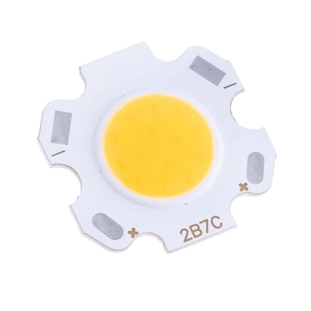 LED 7W, warmweiß 3000K 20x20 mm, COB