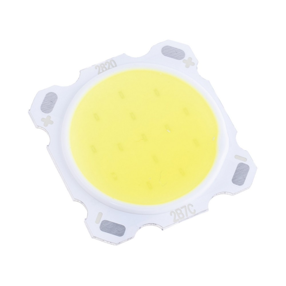 Світлодіод COB 1313 7W 6500K, 250mA(Max) @ DC 20-22V, 630-700LM, 24x22mm