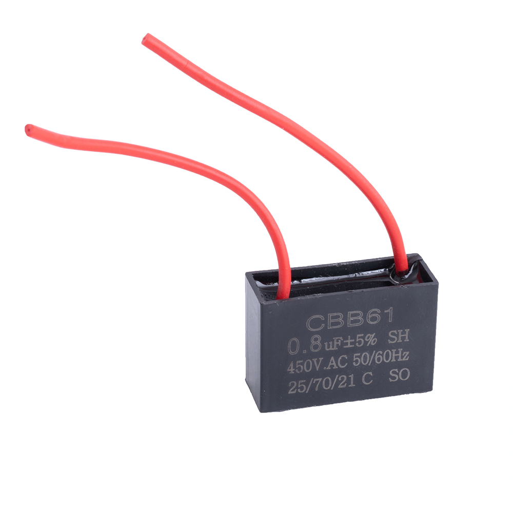 800nF 450VAC ±5% 36х25х14мм (800nF 450VAC ±5% 36х25х14мм (CBB61 0.8uF/450V 5%- wire)