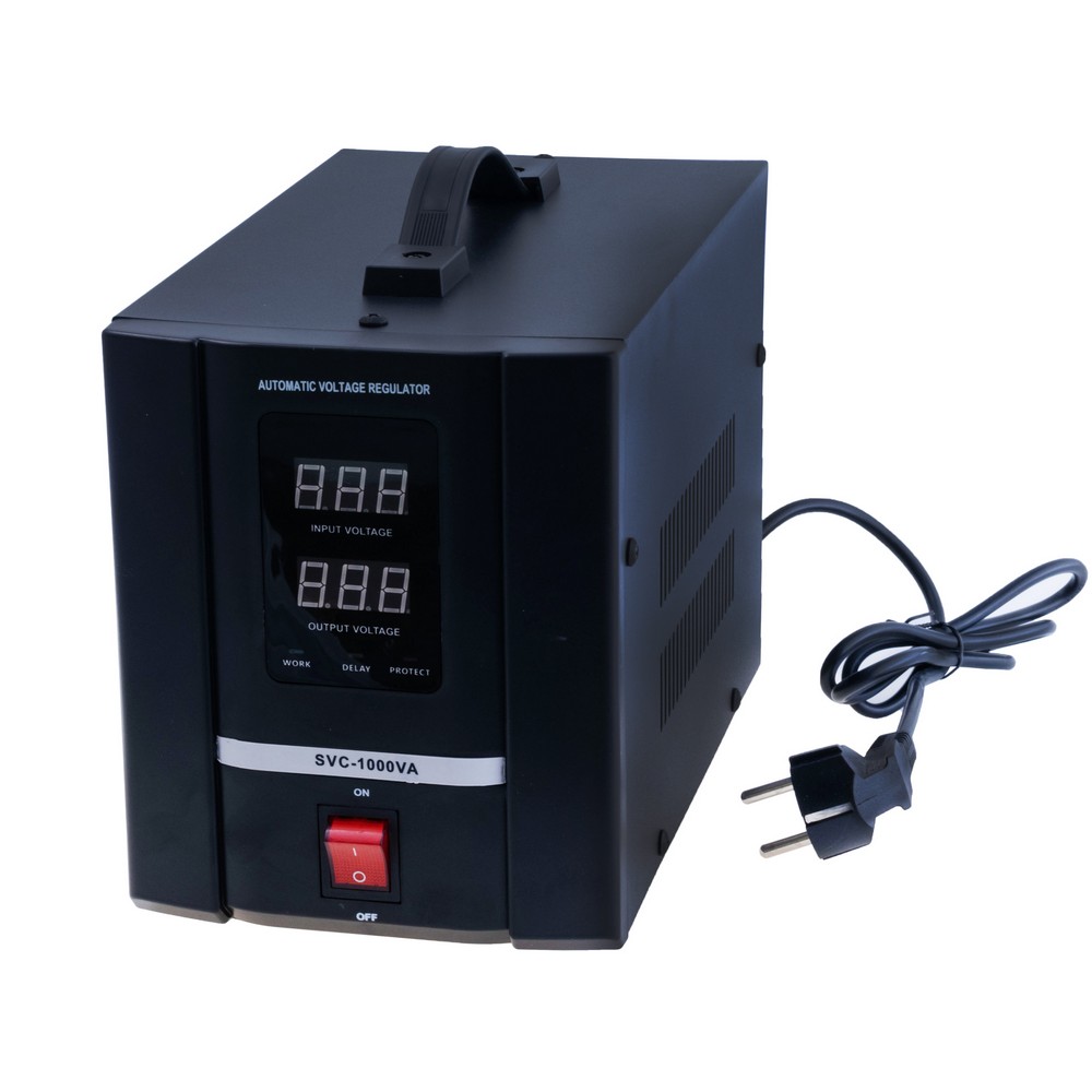 Стабілізатор напруги 800Вт SVC-N-1KVA Стабілізатор напруги 800Вт SVC-N-1KVA