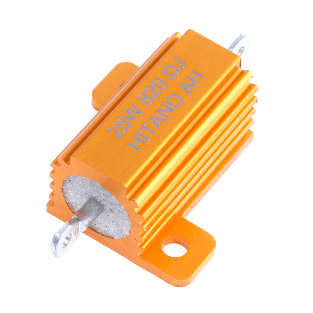 820 Ohm 25W 5% (AH25WJ-820R) 820 Ohm 25W 5% (AH25WJ-820R)