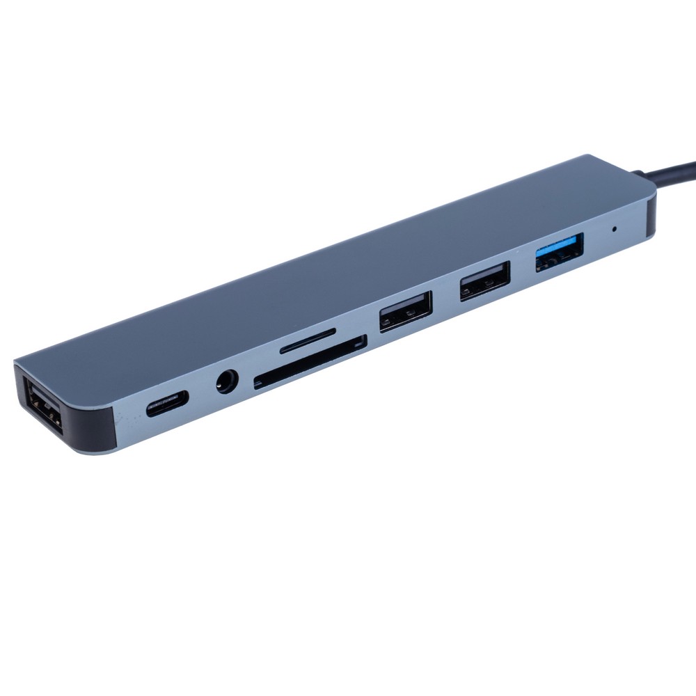 USB 3.0, type-С HUB 8 портів YiChen