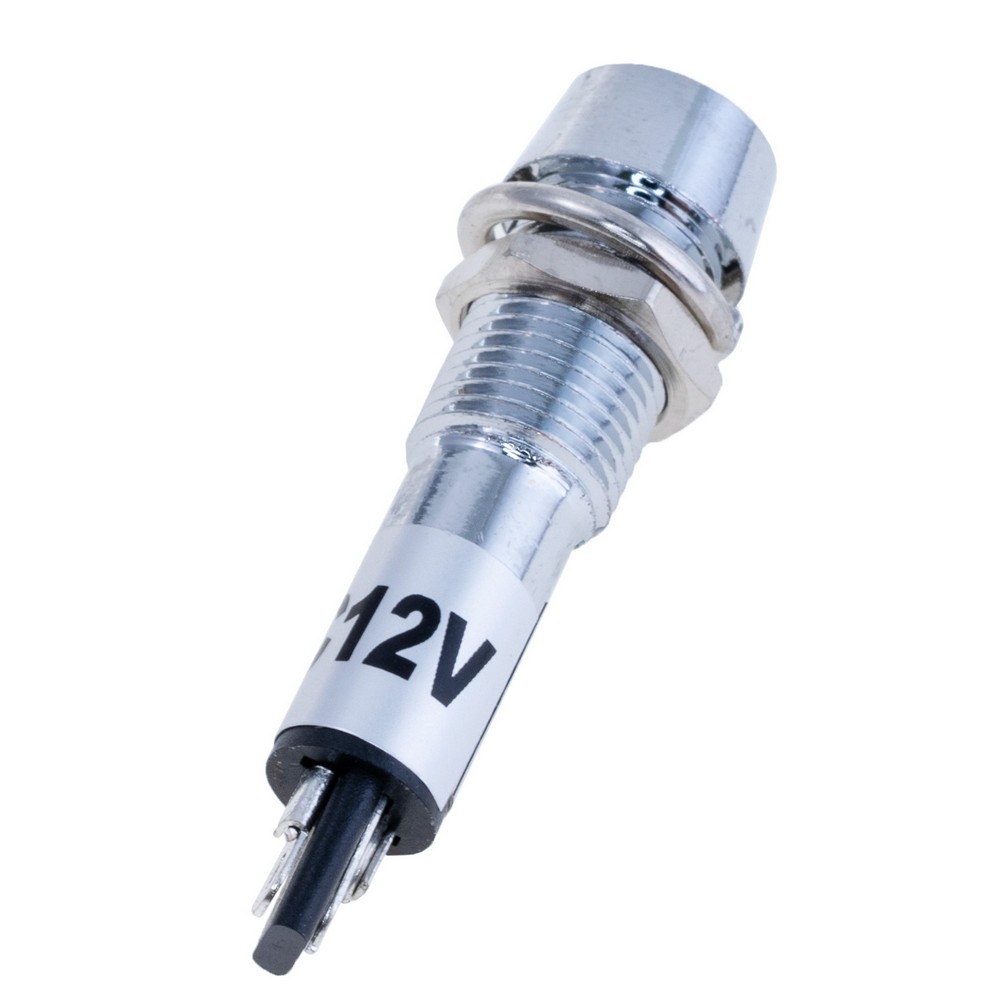 Anzeigeleuchte 8 mm mit grüner Beleuchtung 12VDC, XD8-1 12V GREEN Anzeigeleuchte 8 mm mit grüner Beleuchtung 12VDC, XD8-1 12V GREEN