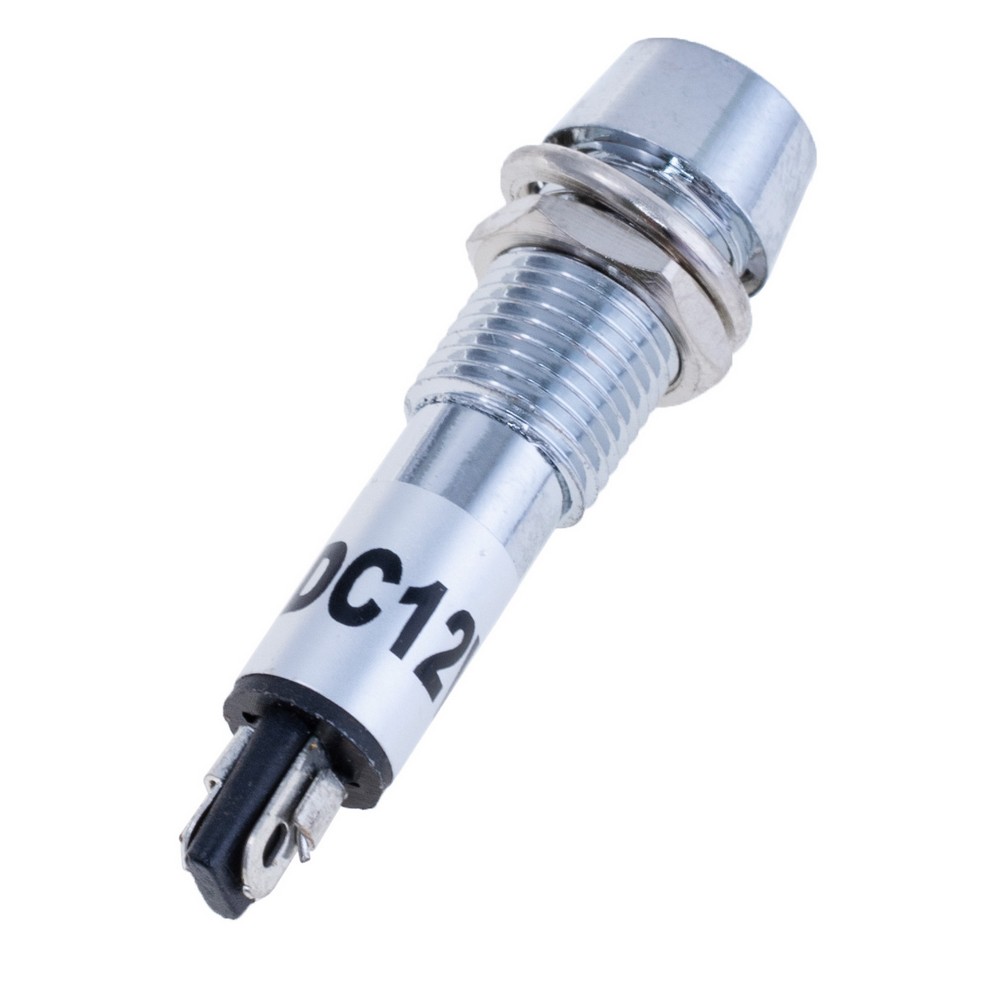 Anzeigeleuchte 8 mm mit gelber Beleuchtung 12VDC, XD8-1 12V YELLOW Anzeigeleuchte 8 mm mit gelber Beleuchtung 12VDC, XD8-1 12V YELLOW