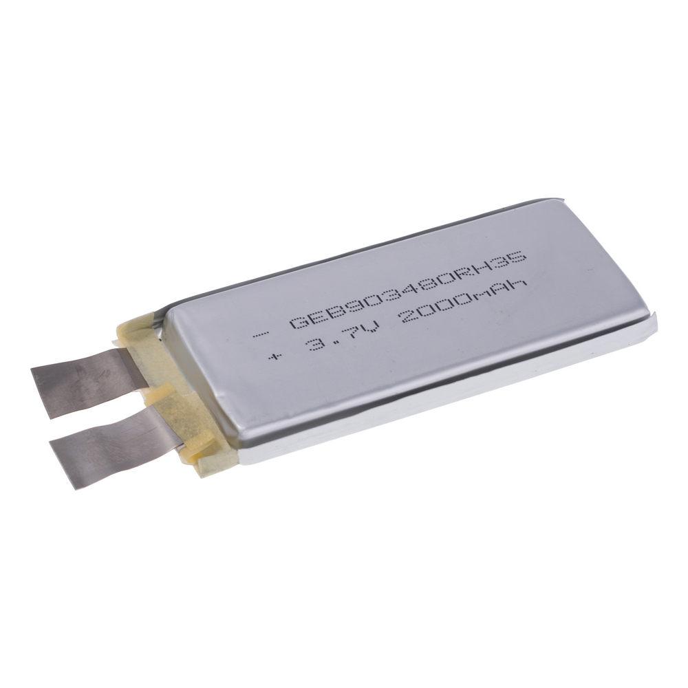LiPo 2000 mAh, 3,7V, 9x34x80мм (GEB) аккумулятор литий-полимерный) LiPo 2000 mAh, 3,7V, 9x34x80мм (GEB) аккумулятор литий-полимерный)