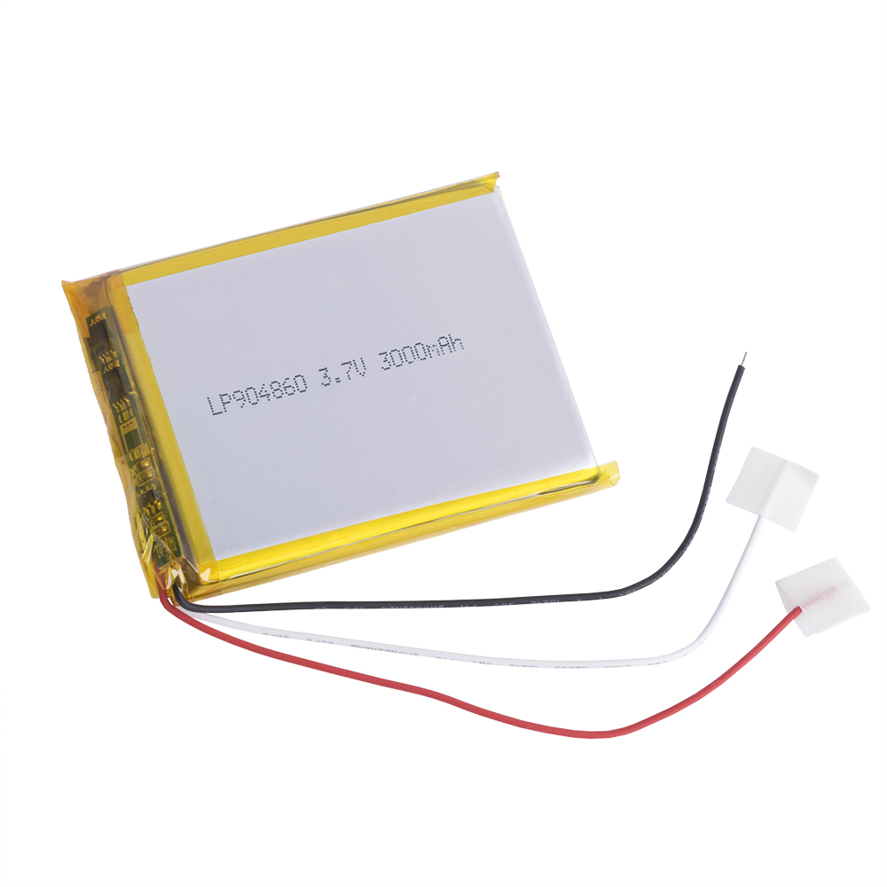 LiPo 3000 mAh, 3,7V, 9x48x60мм (LiPower) аккумулятор литий-полимерный)