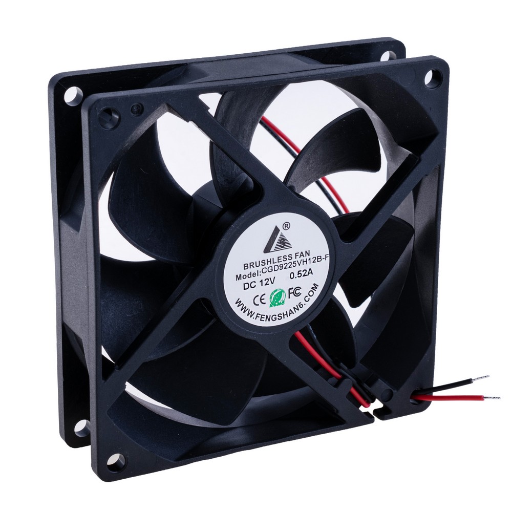 Вентилятор 92x25 , 12VDC, CGD9225VH12-B-typeF