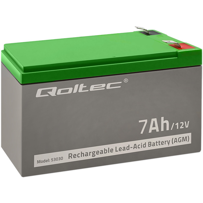 Аккумулятор 12V 7Ah свинцово-кислотный AGM (53030)