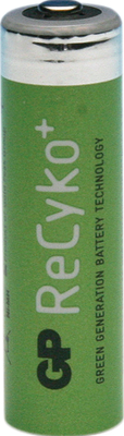 HR14, NiMH, 2600mAh, 1.2V, GP, (in Blister C2) (260CHCB-U2 Recyko) (Akku)