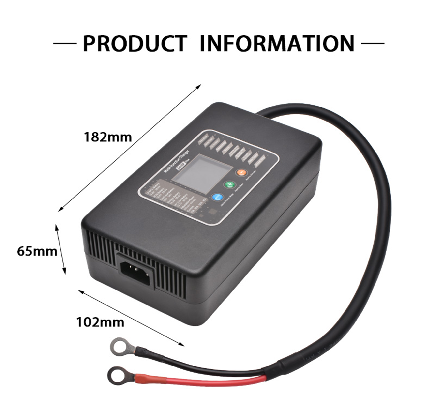 Зарядний пристрій універсальний 660W для LiFePO4 / Li-ion / AGM