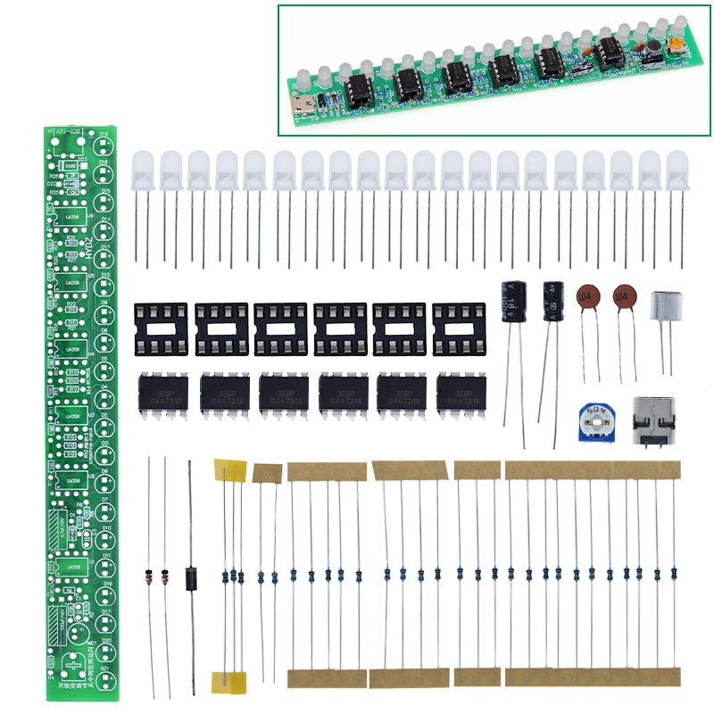 Набір для самостійного збирання, індикатор рівня гучності музики