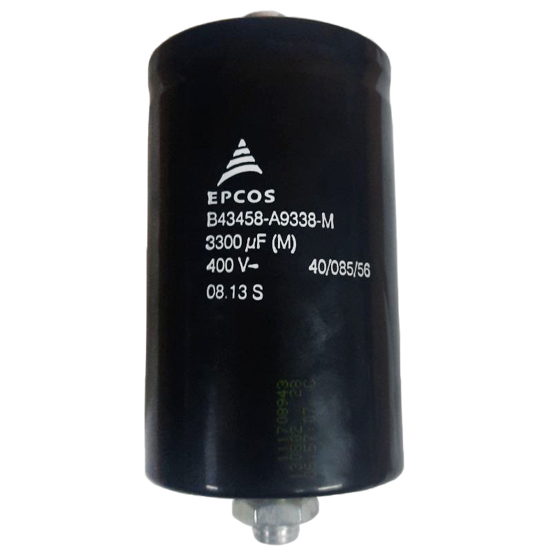 3300uF 400V - B43458A9338M (Befestigung mit 2019 nicht im Lieferumfang)