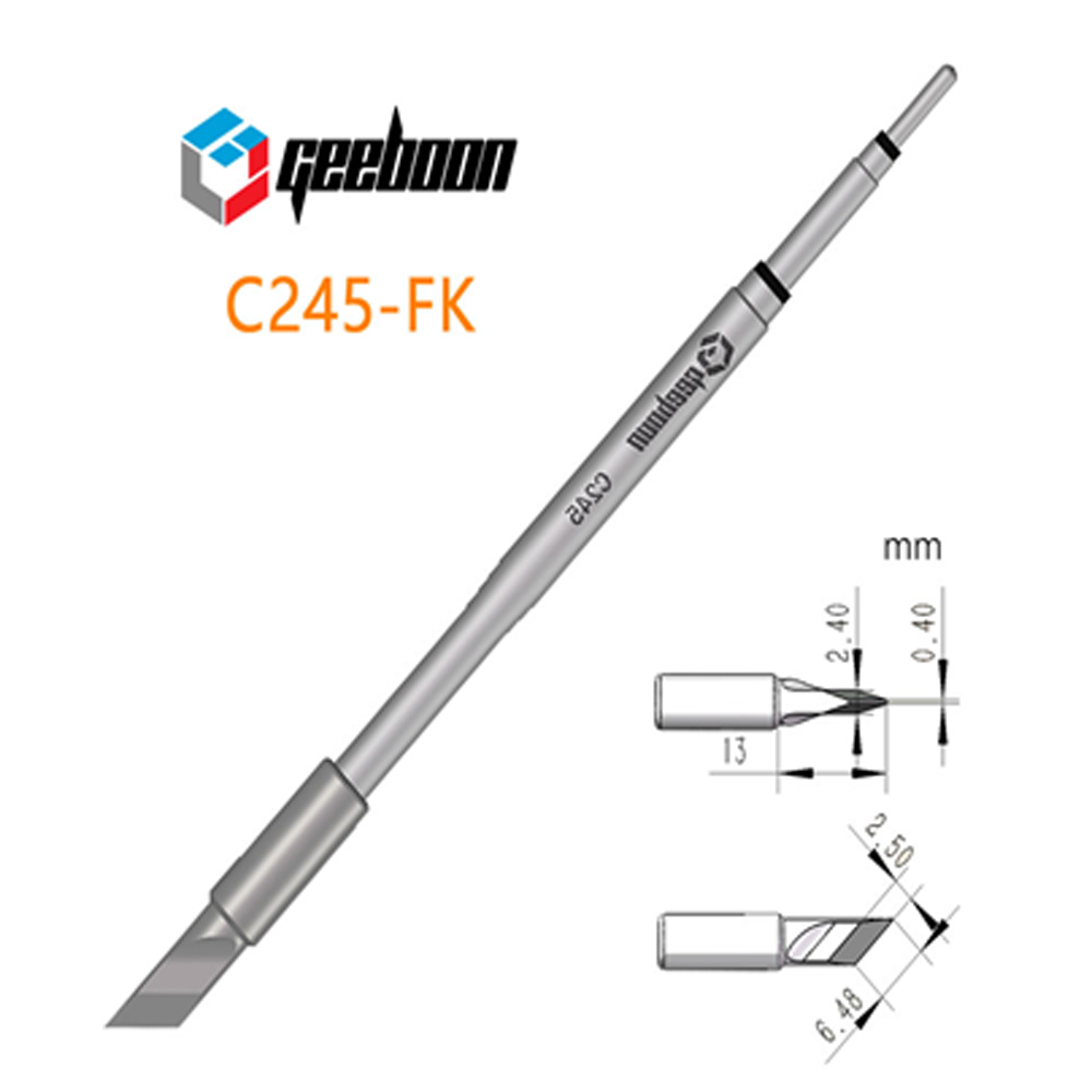 C245-FK GEEBOON Lötspitze für Lötstationen C245-FK GEEBOON Lötspitze für Lötstationen