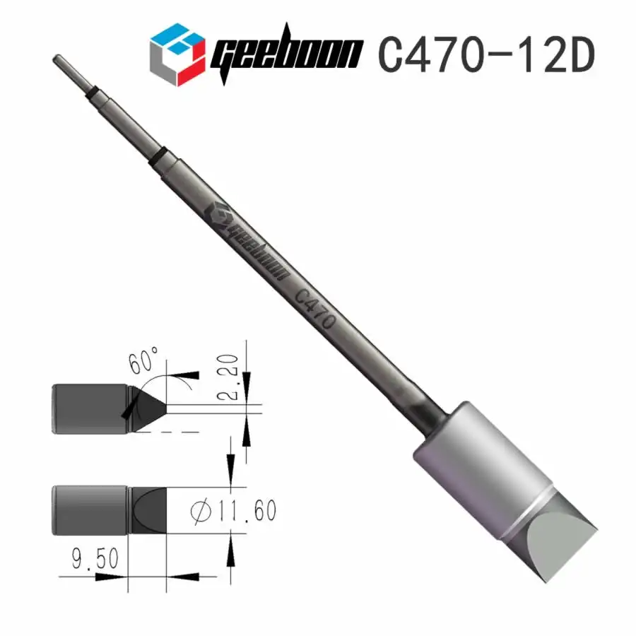 C470-12D GEEBOON Lötspitze für Lötstationen C470-12D GEEBOON Lötspitze für Lötstationen