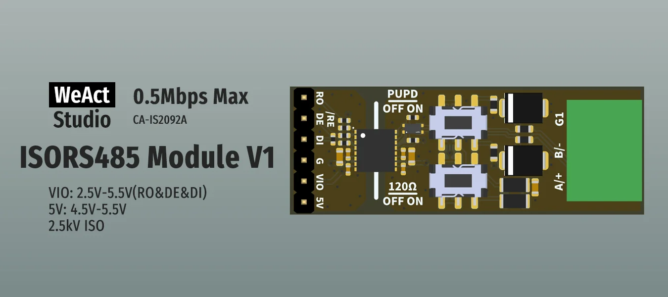 Налагоджувальна плата ISORS485 Module V1 CA-IS2092A Налагоджувальна плата ISORS485 Module V1 CA-IS2092A