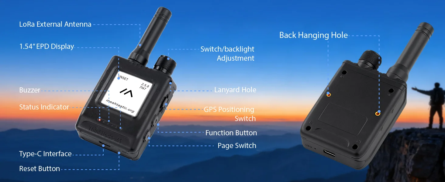 Transceiver ThinkNode M1 LoRa 868 МГц Meshtastic