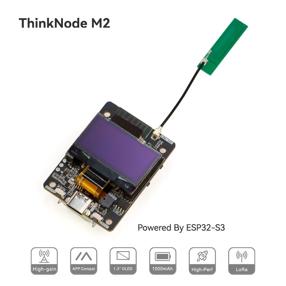 Transceiver ThinkNode M2 Meshtastic LoRa auf ESP32-S3 mit OLED-Display 1,3"