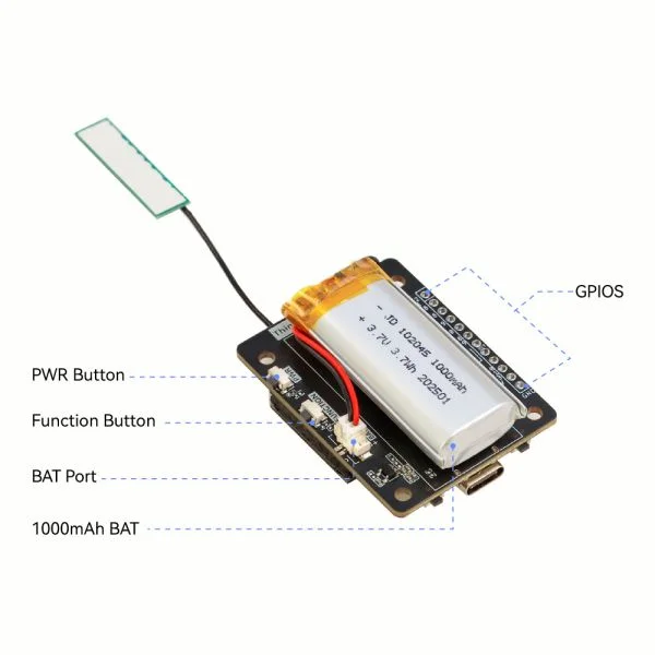 Transceiver ThinkNode M2 Meshtastic LoRa auf ESP32-S3 mit OLED-Display 1,3"