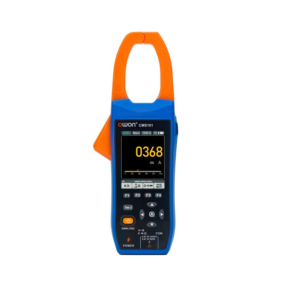 Струмовимірювальні кліщі із осцилографом та Bluetooth, CMS101