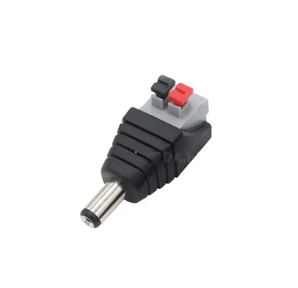 Перехід з клем на 2,1x5,5mm male, DC2.1-T1-B