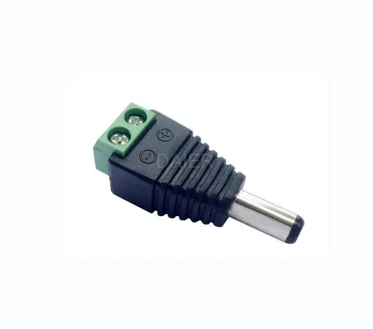 Перехід з клем на 2,5x5,5mm male, DC2.5-T1