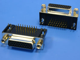 DHR-26F (D-SUB Steckdose auf Platte) DHR-26F (D-SUB Steckdose auf Platte)
