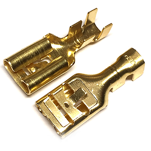 Клема ножова 9,5мм, гніздо