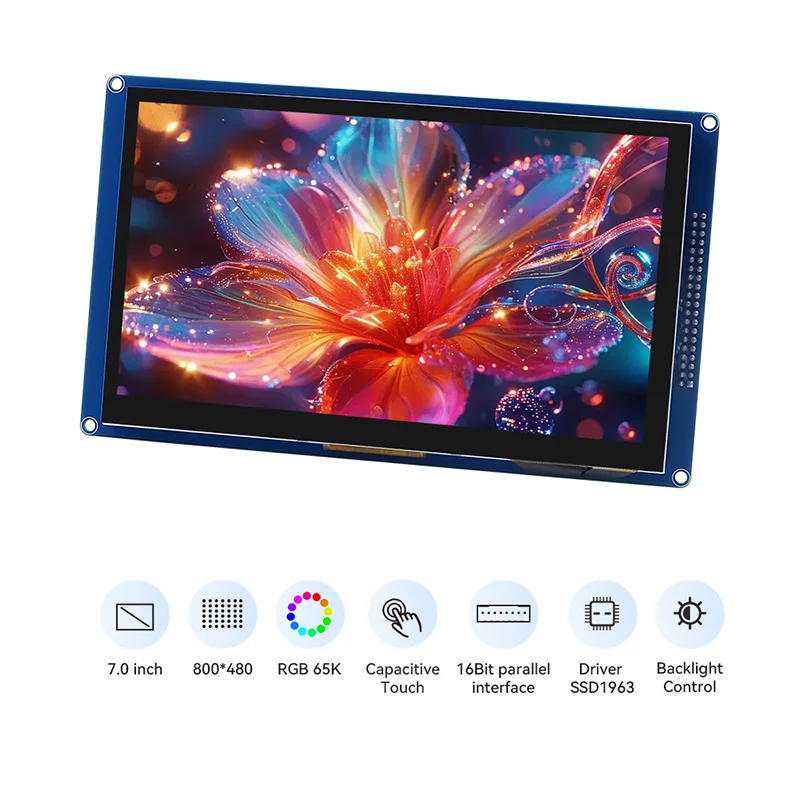 Touchdisplay 7" TFT 800*480