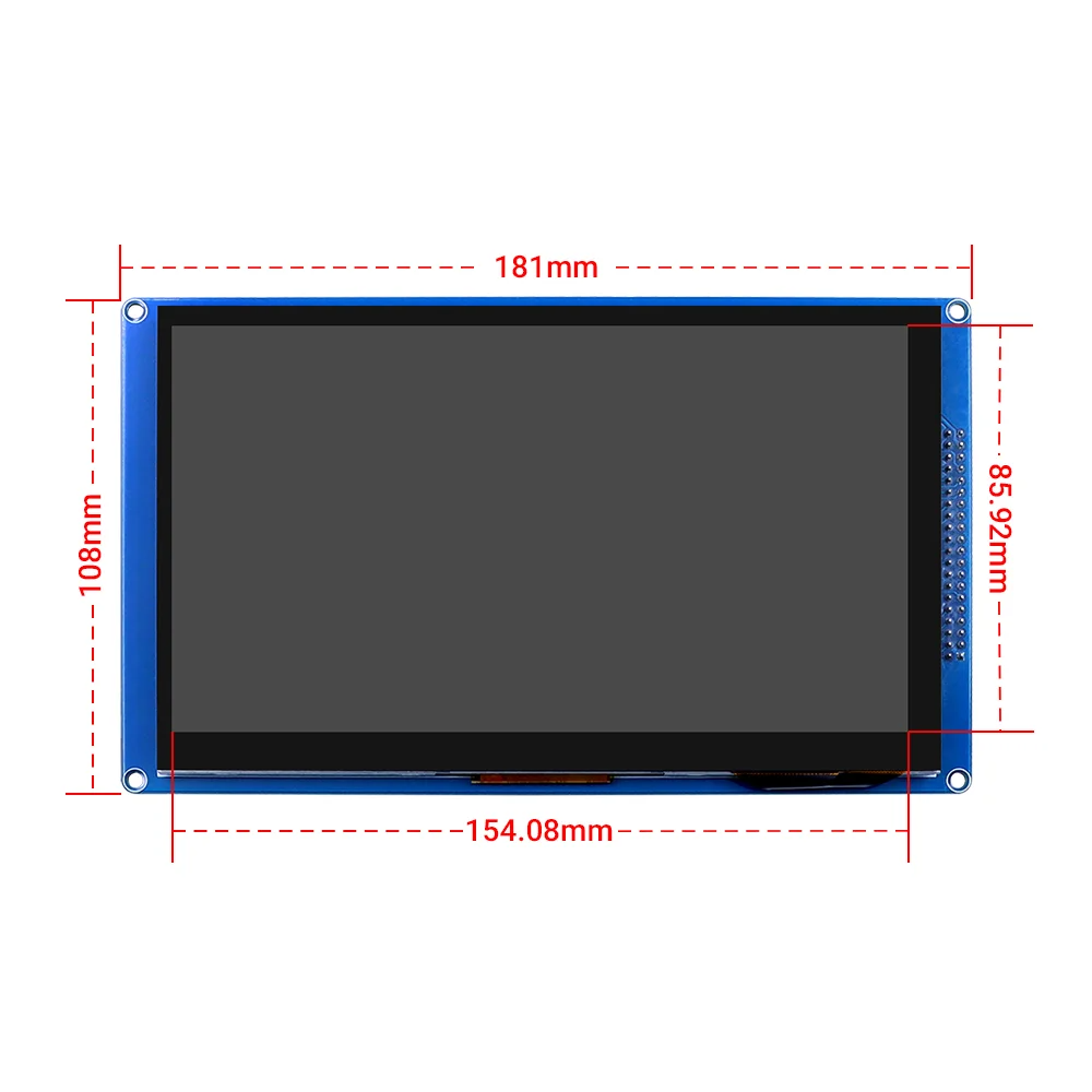 Touchdisplay 7" TFT 800*480