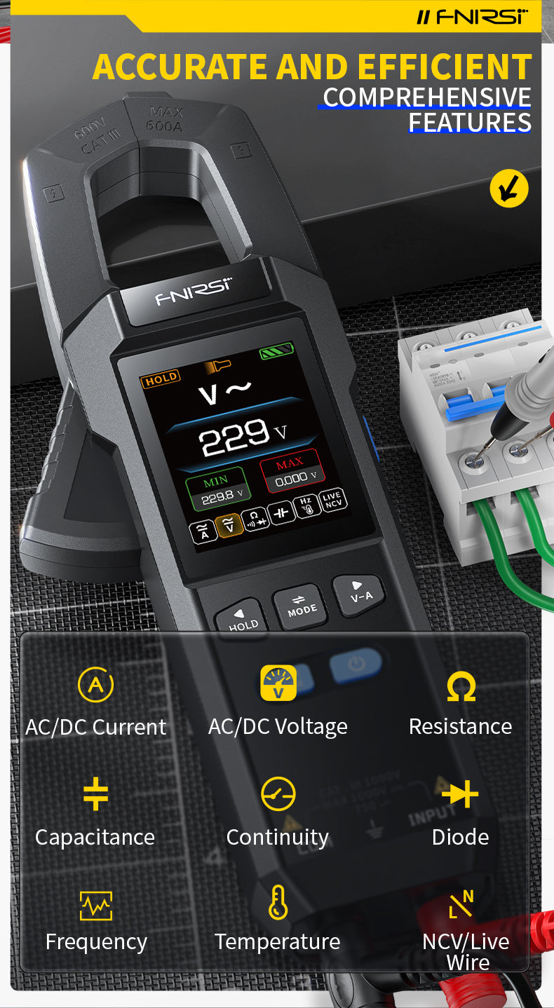 DMC-100 Clamp Type Multimeter
