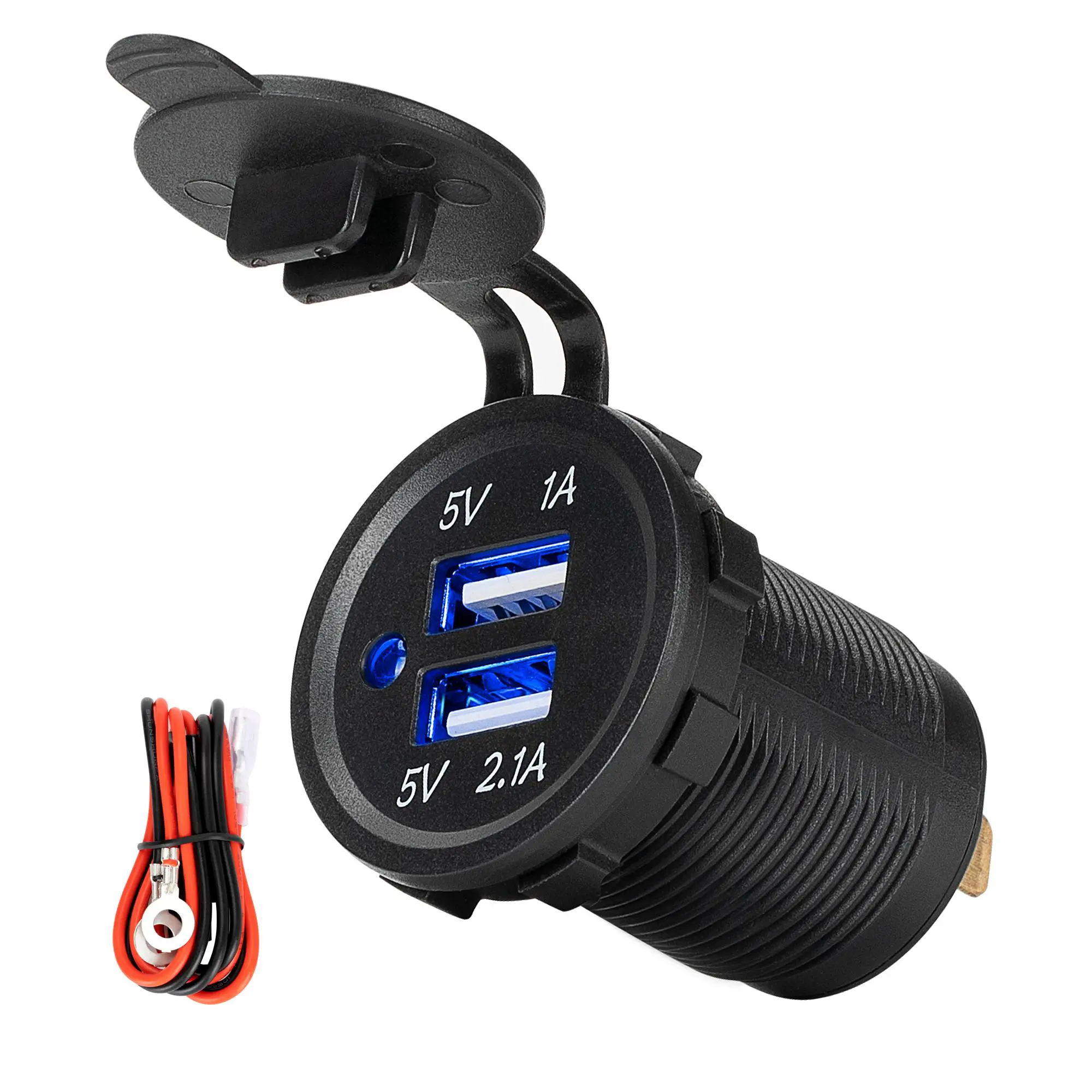Вбудовуваний зарядний пристрій 2 USB-A, 5V/3,1A, DS2013