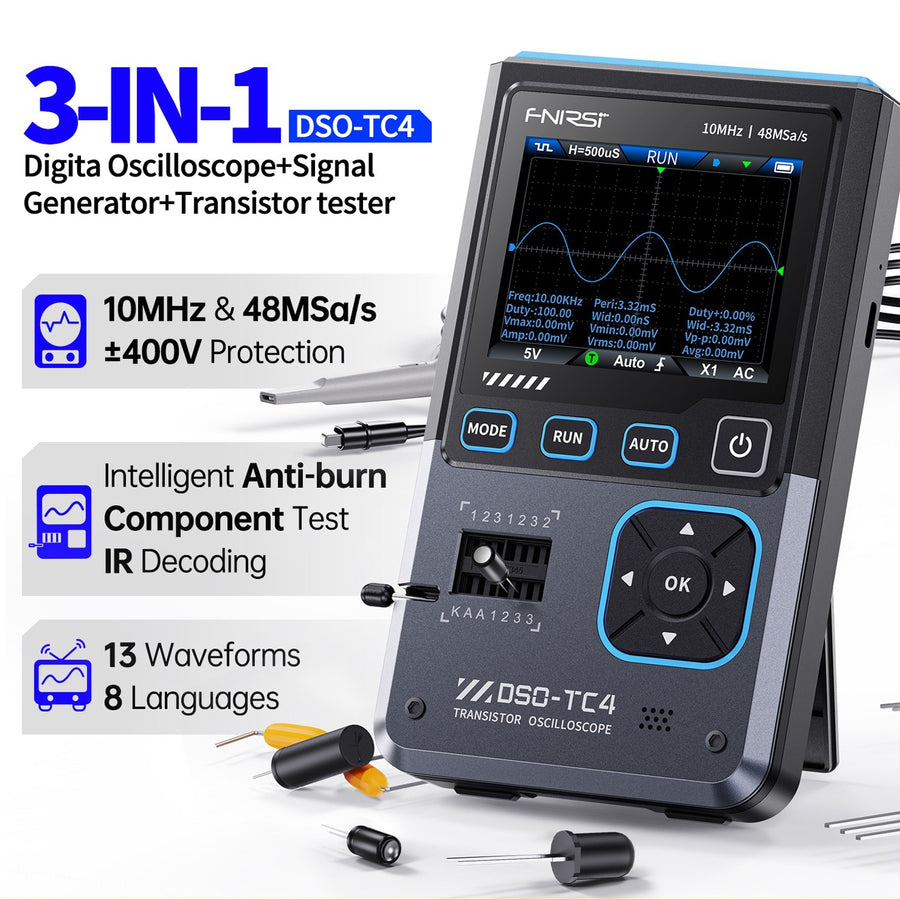 DSO-TC4 Multifunctional Transistor Oscilloscope