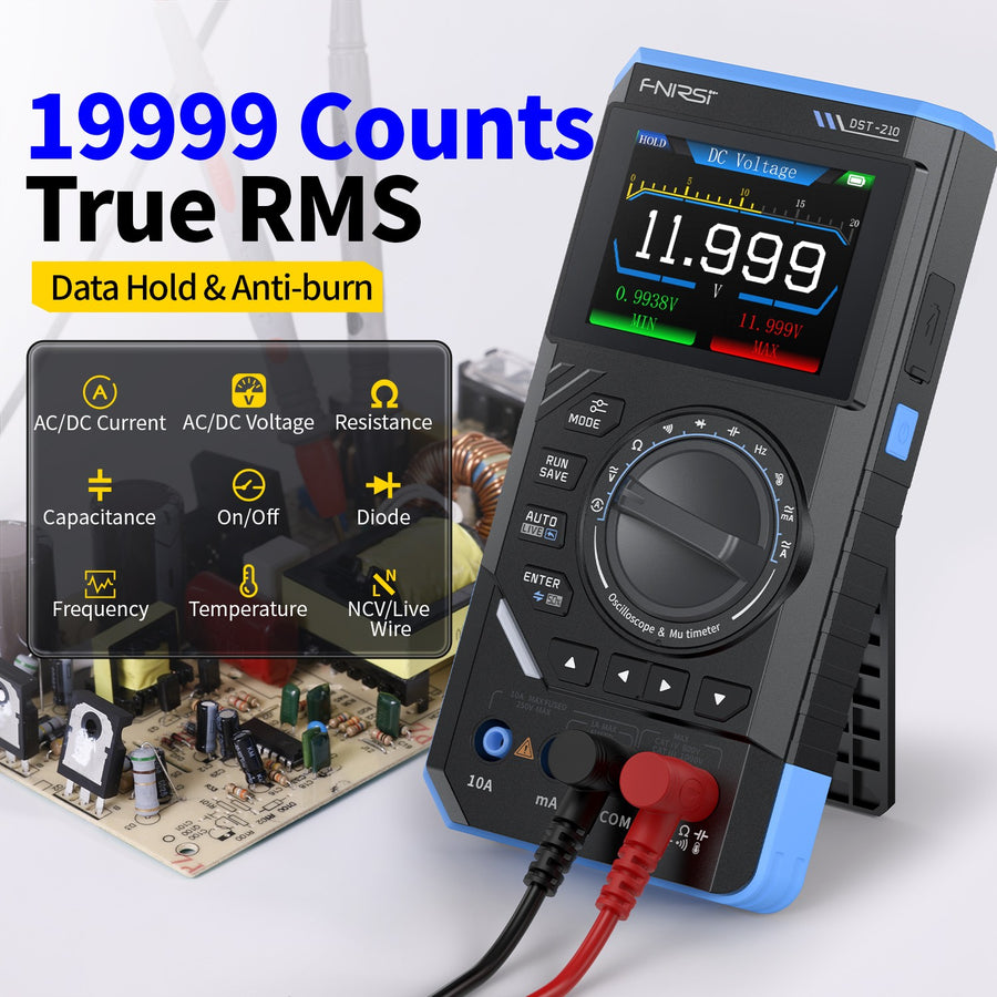 DST-210 3-IN-1 Multifunction Multimeter Oscilloscope