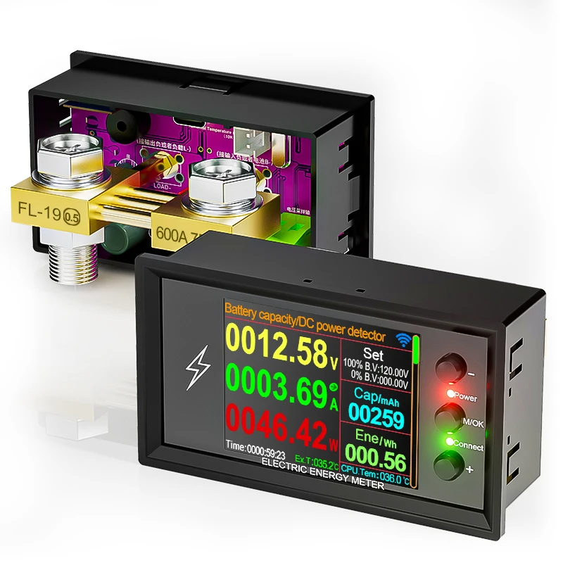 DT20W Power Meter DC0-420V 300A