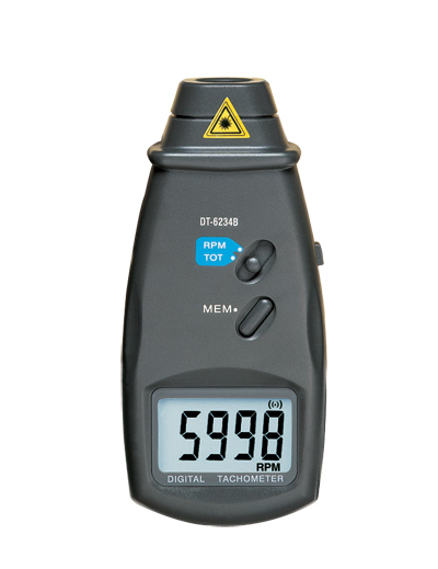 Tachometer DT6234B (Foto und Laser)