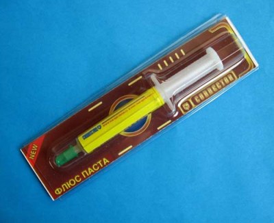 Flussmittel-Paste Spritze 2g.. Flussmittel-Paste Spritze 2g..
