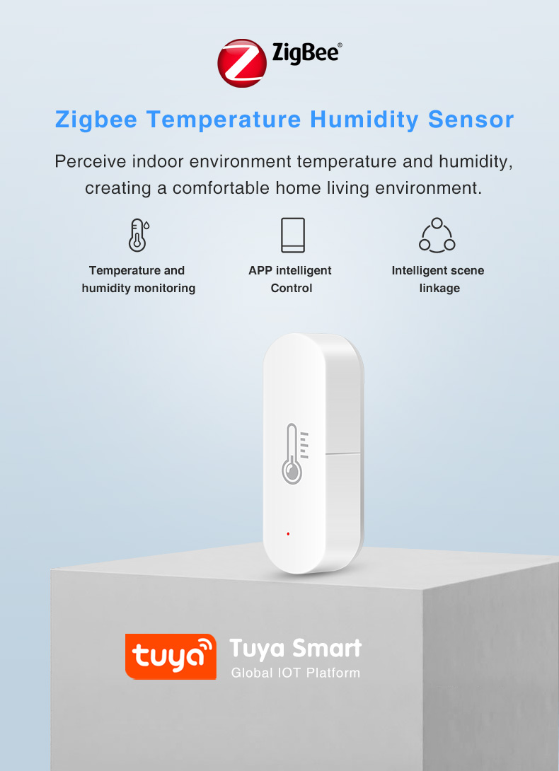 Термо/гигрометр, беспроводоной Zigbee (Earykong – ER-ZT01)