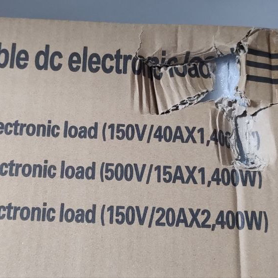 Одноканальне електронне навантаження постійного струму 400W, 150V, ET5410A+ УЦІНКА: ПОШКОДЖЕНА УПАКОВКА