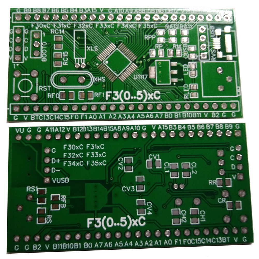 плата макетная STM32F F3(0--5)xC плата макетная STM32F F3(0--5)xC