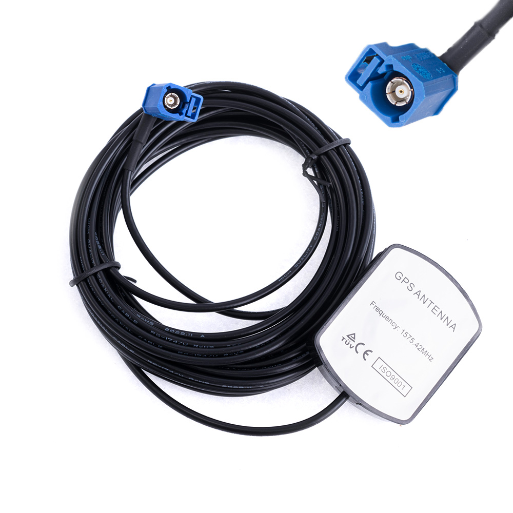 Антенна GPS с разъемом FAKRA, длина 5м, на магните (GPS-FAKRA) Антенна GPS с разъемом FAKRA, длина 5м, на магните (GPS-FAKRA)