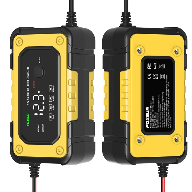 Зарядний пристрій для свинцево-кислотних акумуляторів 12V, 6A, FBC1206E Зарядний пристрій для свинцево-кислотних акумуляторів 12V, 6A, FBC1206E
